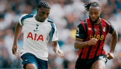 热刺是过去10年英超第二支主场半场0射门球队，第一个是曼城